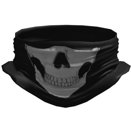 Skull Ghost Bandana Scarf Mask thumbnail