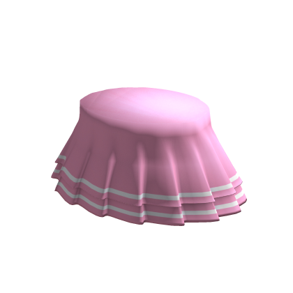 pink anime ruffled mini skirt thumbnail