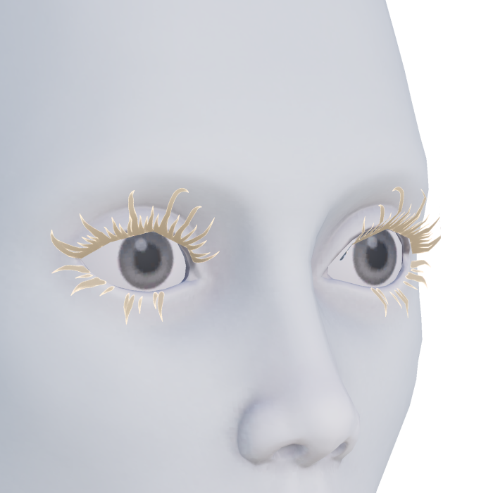 Whimsy Fairy Eyelashes Blonde