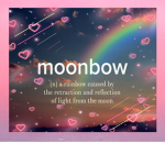 moonbow.