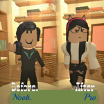 The girl Roblox Pros