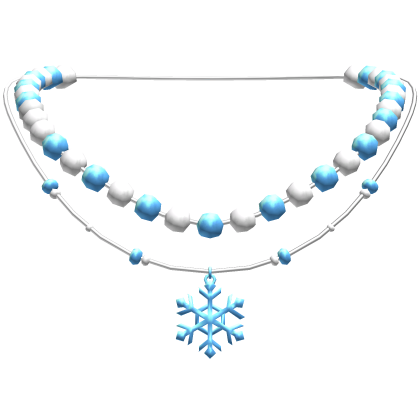 Christmas Snowflake Necklace