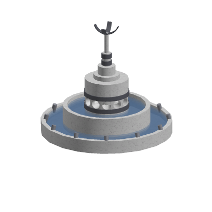 [🌟💫] Water fountain Poly Decor Pond