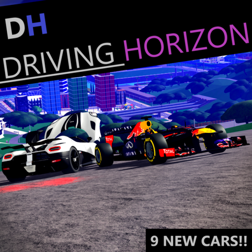 (F1 CAR ADDED!) Driving Horizon official Roblox game thumbnail