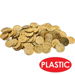 The plastic coin