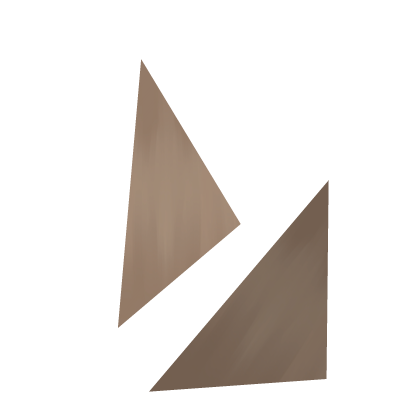 Blonde Floating Triangle Cowlick Roblox item