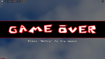 game over because i i'm noob