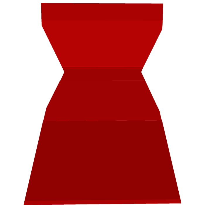 Long Retro Dress [Red]