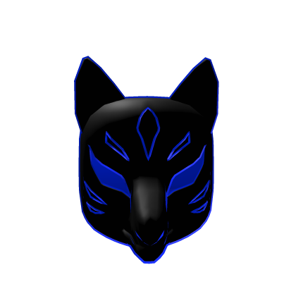 Blue Fox Mask Roblox item