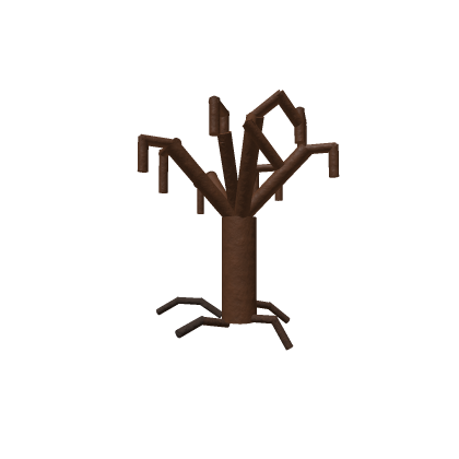 Low poly dead tree