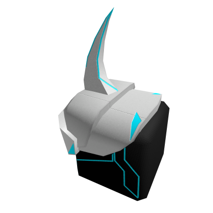 ♾️ Silver & blue Cyber Ninja Armor Right Arm R15 Roblox item