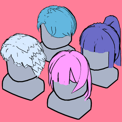 Anime Hair Pack 2