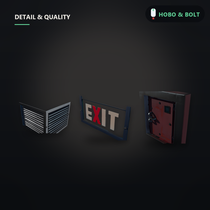 Liminal Horror Pack — Modular Backrooms preview 1
