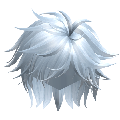 Anime Video Game Spikey Emo Boy Hair (Blue)