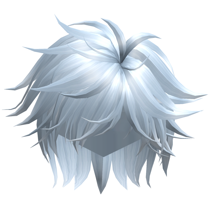 Anime Video Game Spikey Emo Boy Hair (Blue)