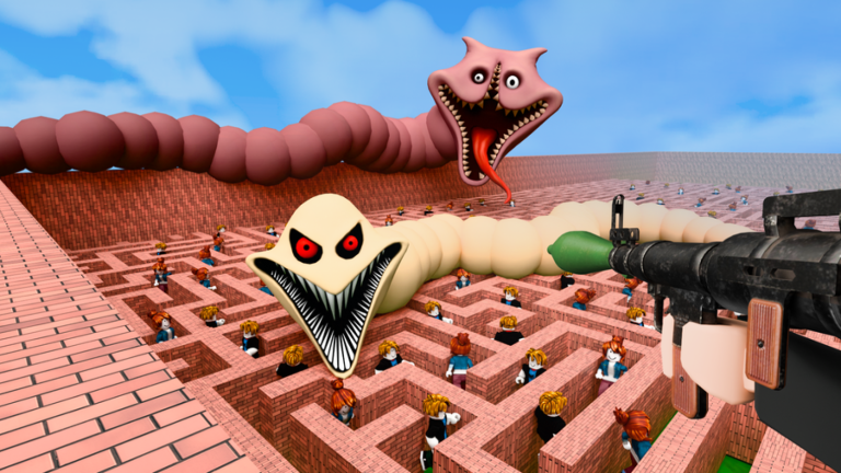 Survive 100 Days in Worm Maze screenshot 3