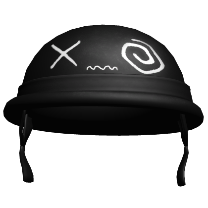 Black Emo Vkei Dizzy Combat Helmet