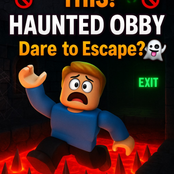 😱Haunted obby 99% fail 😱