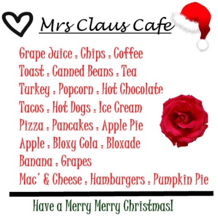 {Christmas} Welcome to Bloxburg Menu  Roblox decal