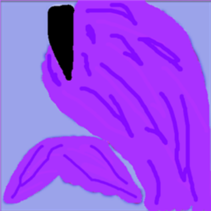 Hair purple Roblox decal