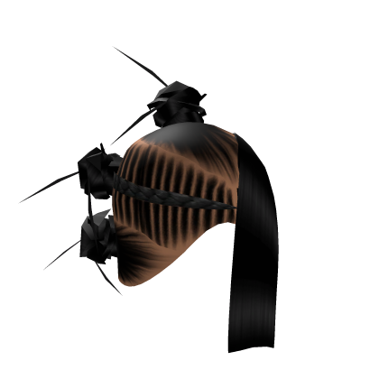 Bantu Knot Mohawk w Stitch Braids Roblox item