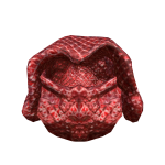 Red Diamond Assassin Hood and Mask
