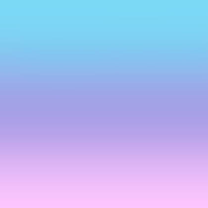 Pink and blue cotton candy sky