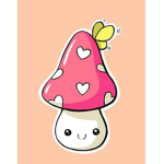 The cute mushroom squad
