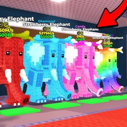 STRAWBERRY ELEFANT Roblox group icon