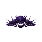 Amethyst Crown of Skulls