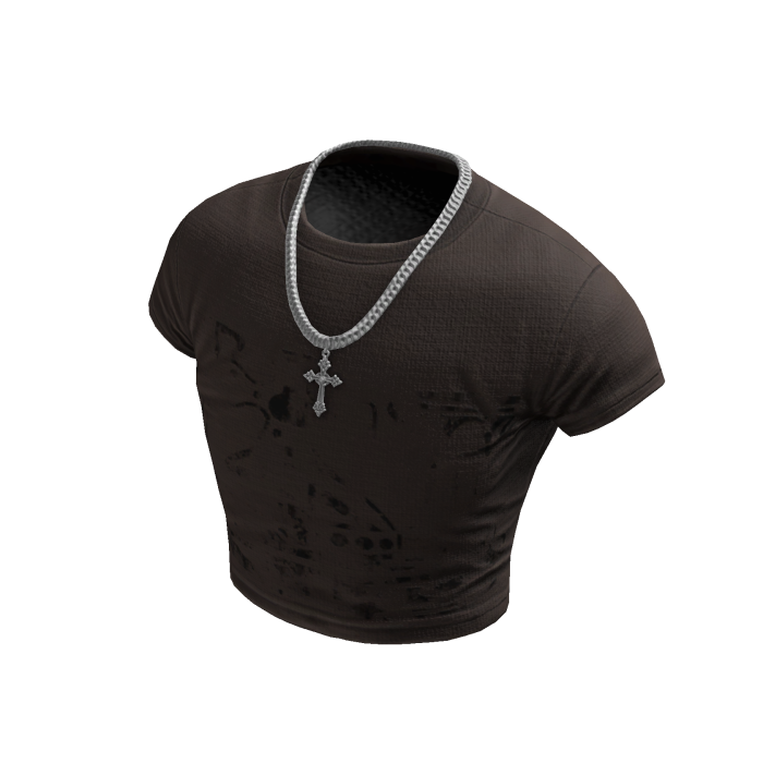Brown Graphic Y2K Baby Tee