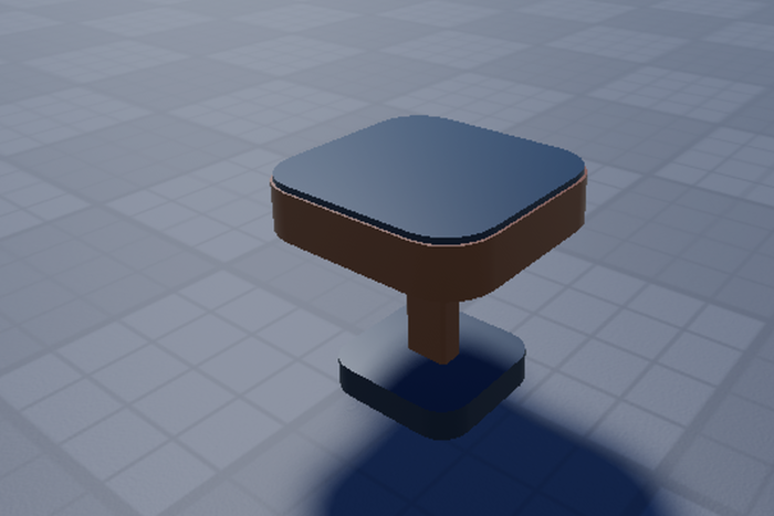 Table Low Poly preview 1