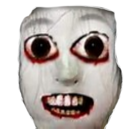 Scary Face [TRANSPARENT VERSION] Roblox decal