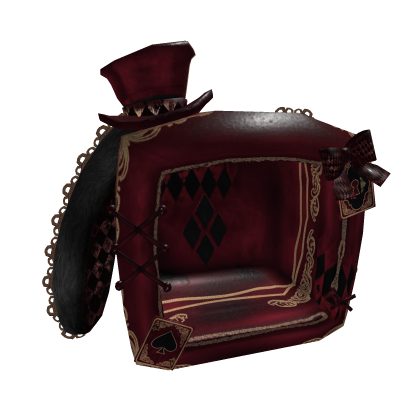 Alice in TV Land Masquerade Monitor (Red Queen) Roblox item