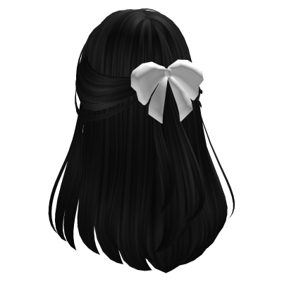 Soft Girl Hair (Black) Roblox item