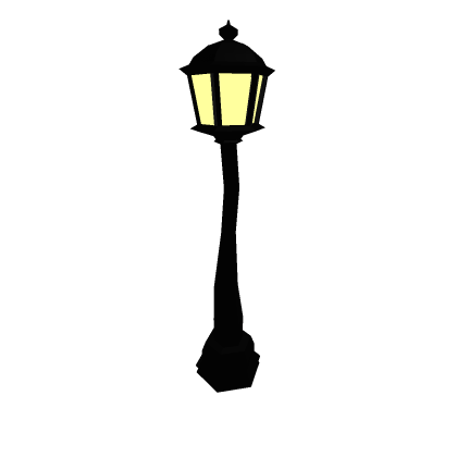 Low Poly Lamppost