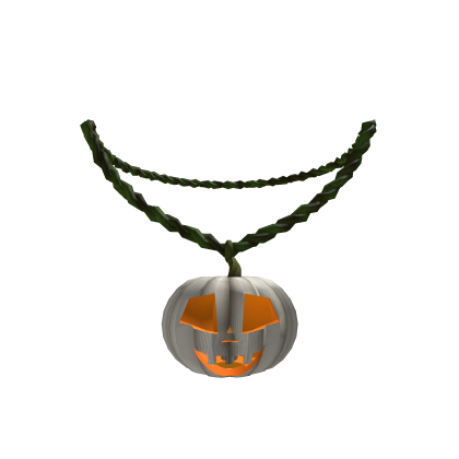 Halloween White Pumpkin Chain