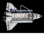 Space shuttle discovery team
