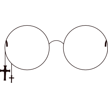 Y2k Red Round Glasses