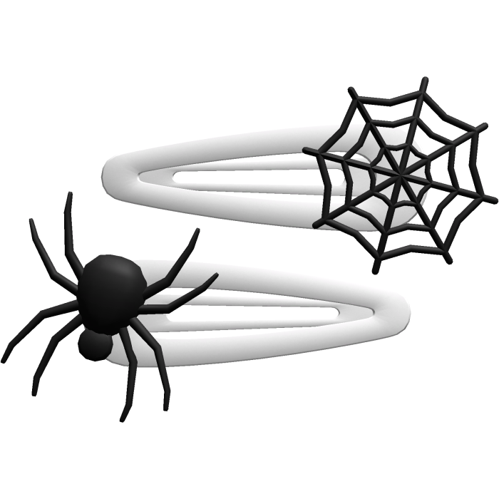 Y2K Halloween Spider Hair Clips (L) 🕸️