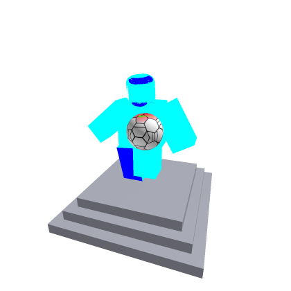 Cool Soccer Statue