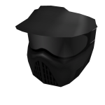 Black Paintball Mask