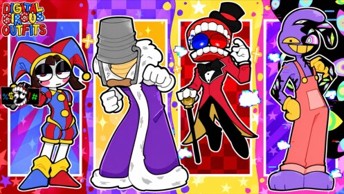 [✨NEW] Digital Circus Outfits