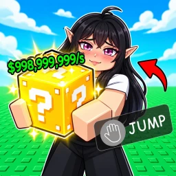 Jump For Lucky Block🍀 icon