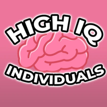 High IQ Individuals Roblox group icon