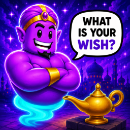 Talk to a Genie 🧞 (Make a Wish!)