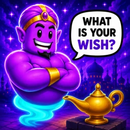 Talk to a Genie 🧞 (Make a Wish!) icon