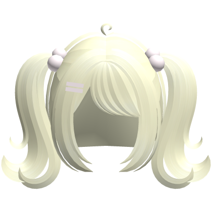 blonde dreamy baby pigtails w bobbles
