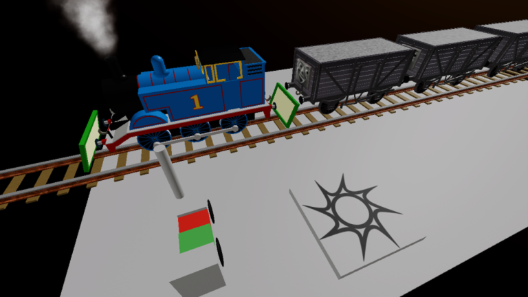 cool beans railway thomas crashes into cars screenshot 1