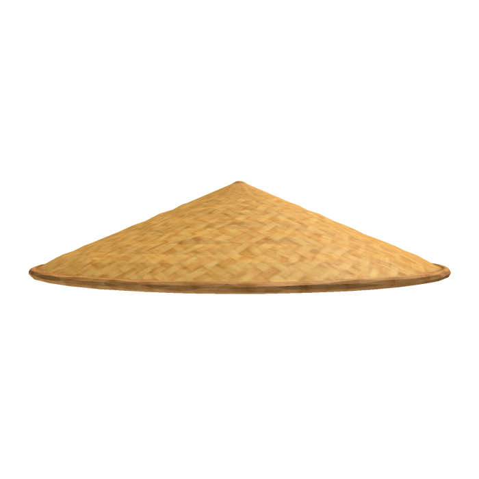 Conical Straw Hat (Samurai Hat)